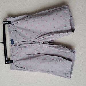 4/$30 Canyon Creek khaki American flag mens size 34 shorts **